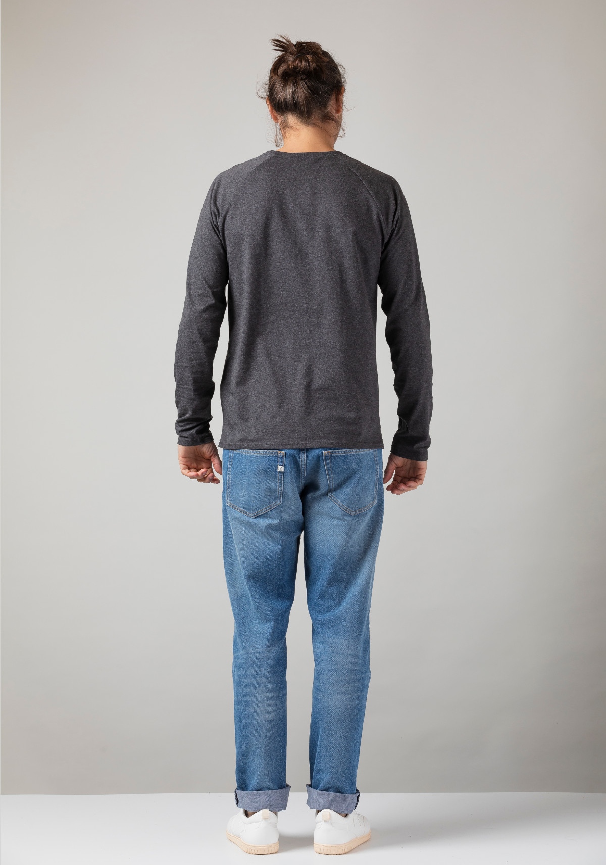 WE ARE ZRCL Herren-Longsleeve Basic Onyx