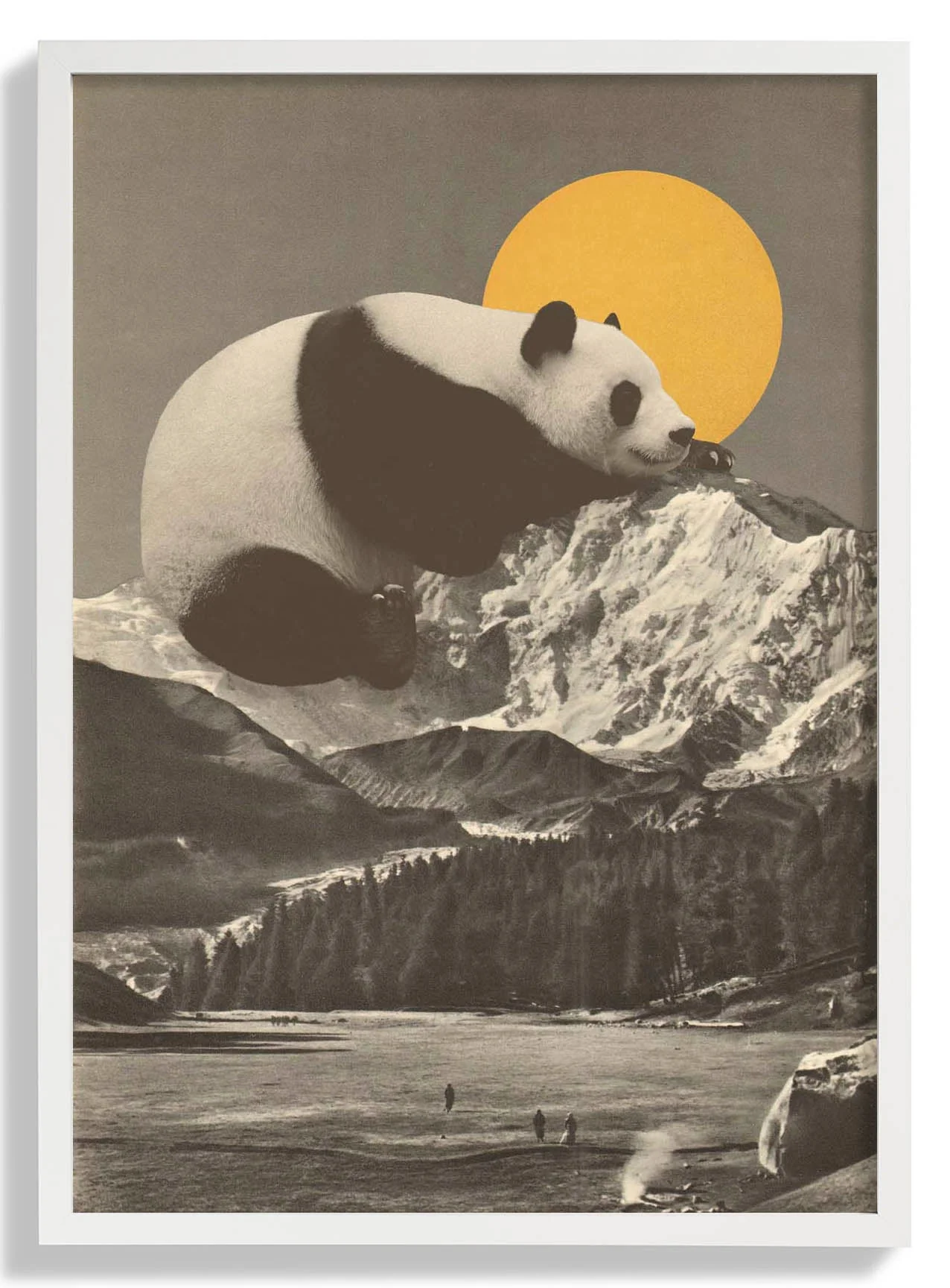 Riesiger Panda-Nap von Florent Bodart