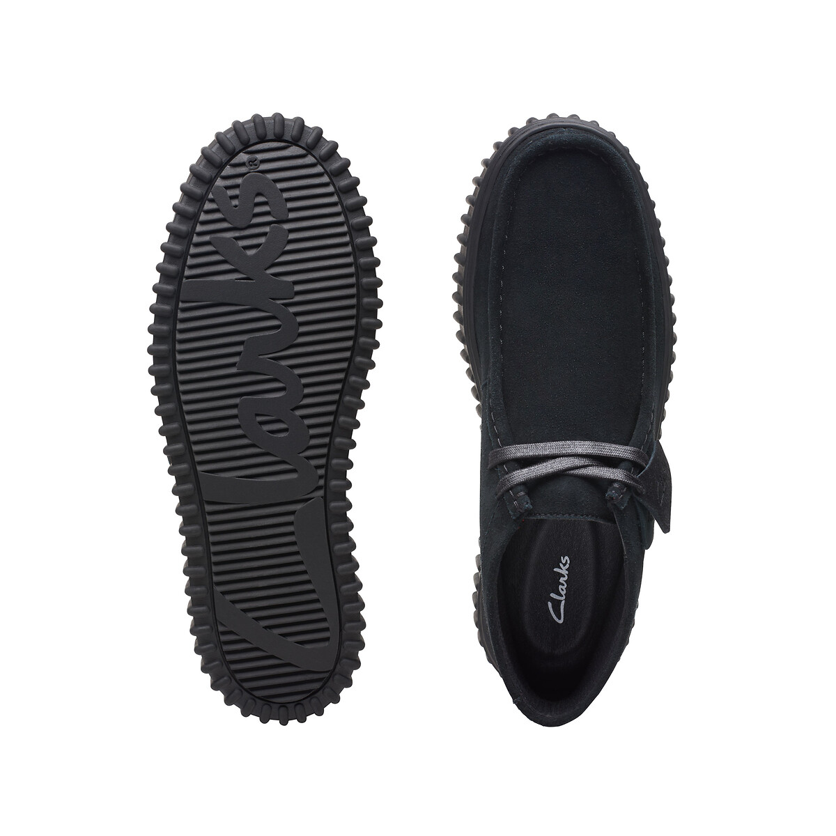 CLARKS<br>Sapatos derby de camurça Torhill