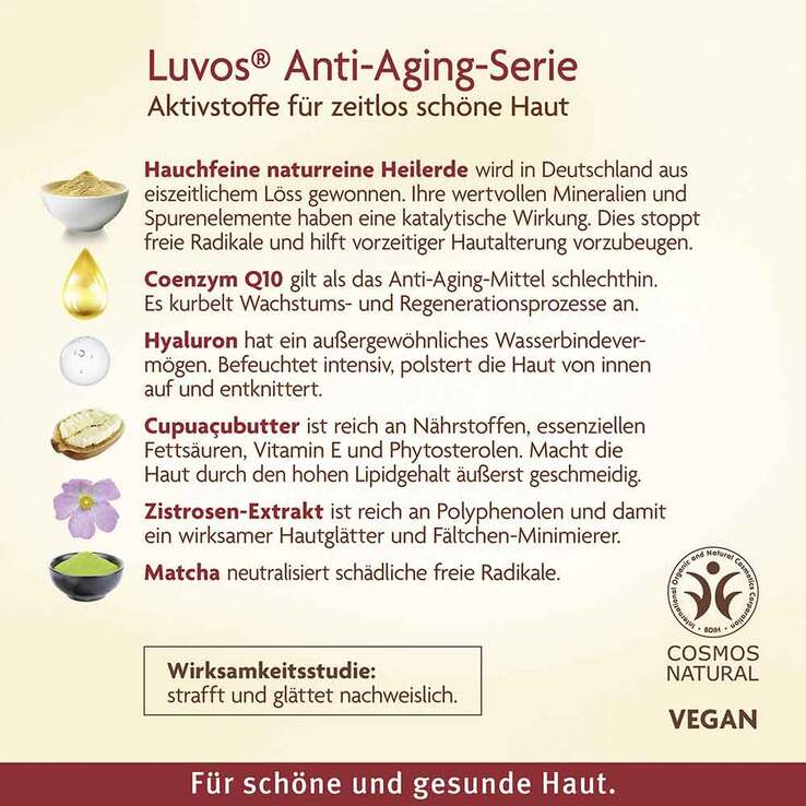 Luvos Heilerde Anti-Age Nachtcreme, 50 ml