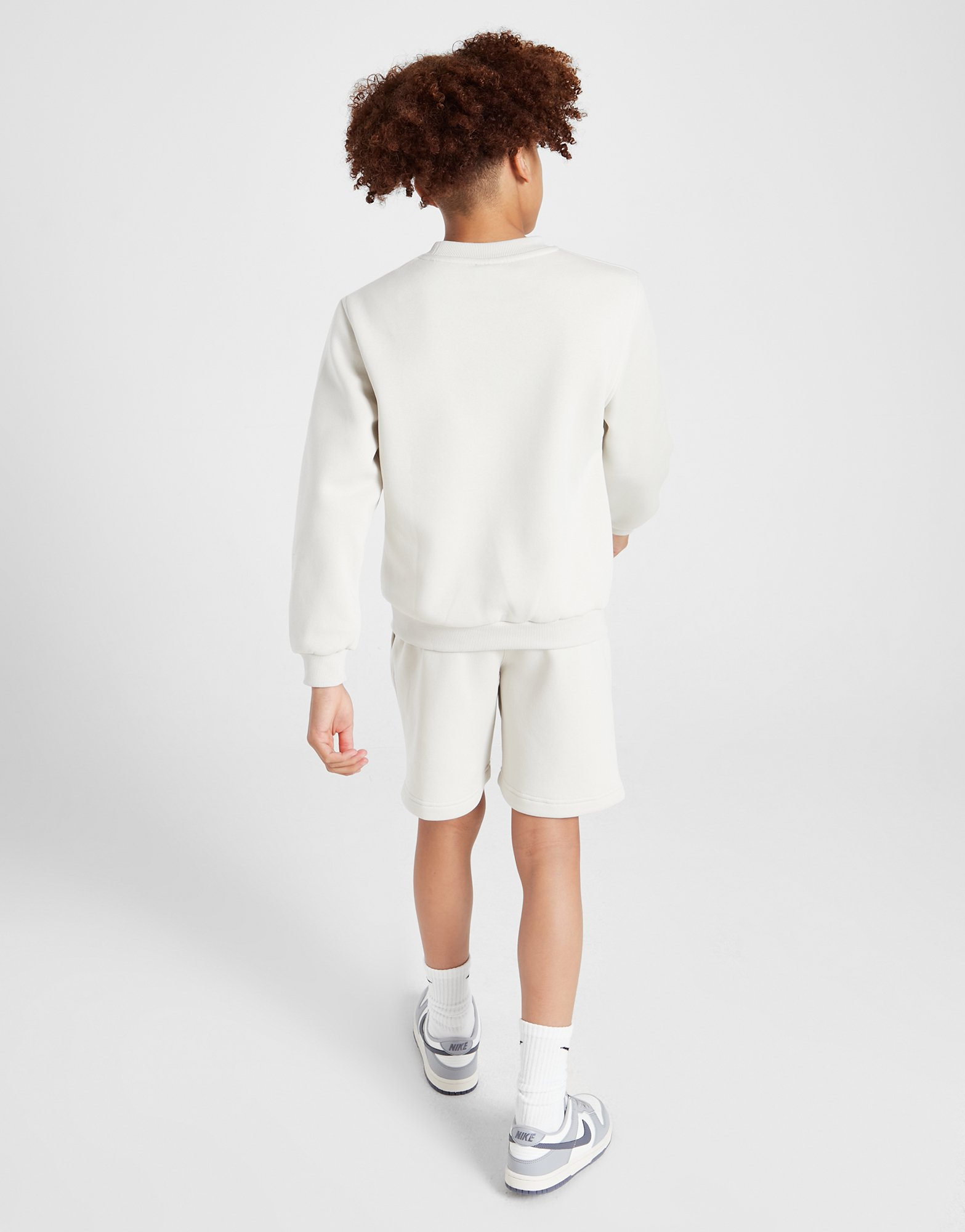 Nike Crew Sweatshirt/Shorts Set Junior
