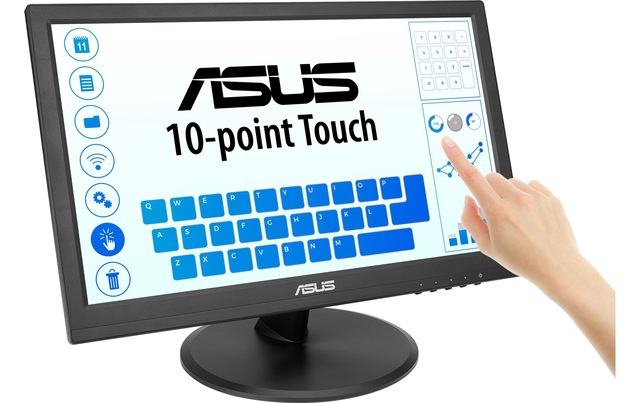 Asus LED-Monitor »Touch VT169HE« 39,468 cm/15,6 ″  1920 x 1080 px Full HD 60 Hz