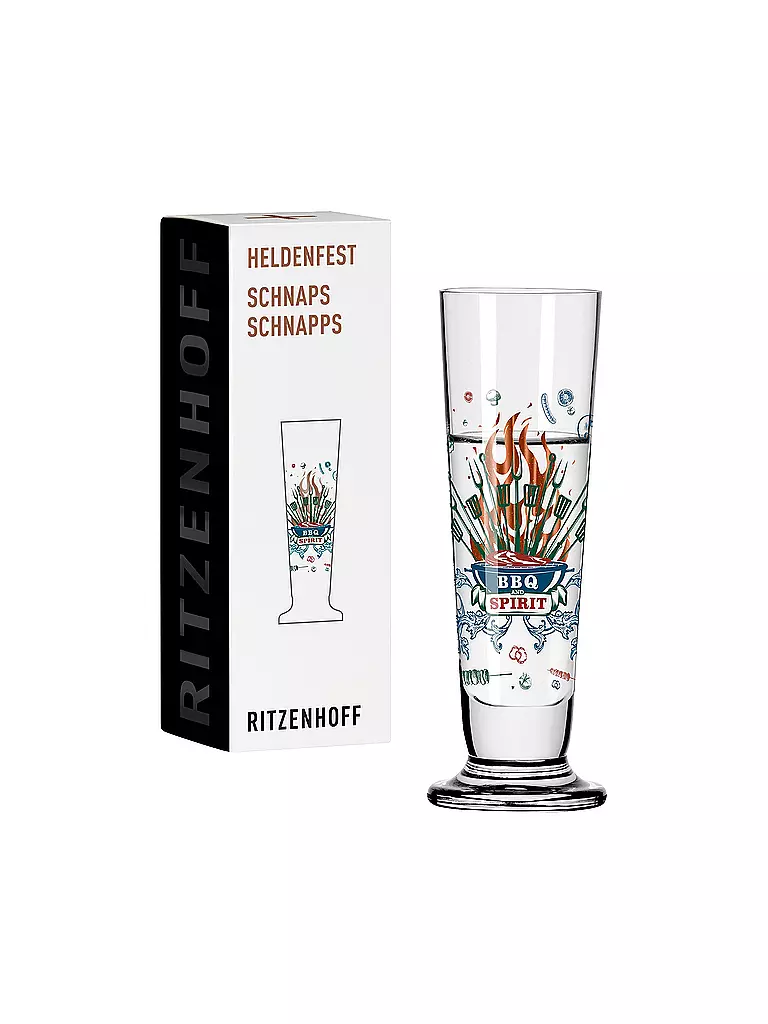 RITZENHOFF Heldenfest Schnapsglas 2022 #14 2PERCENT bunt