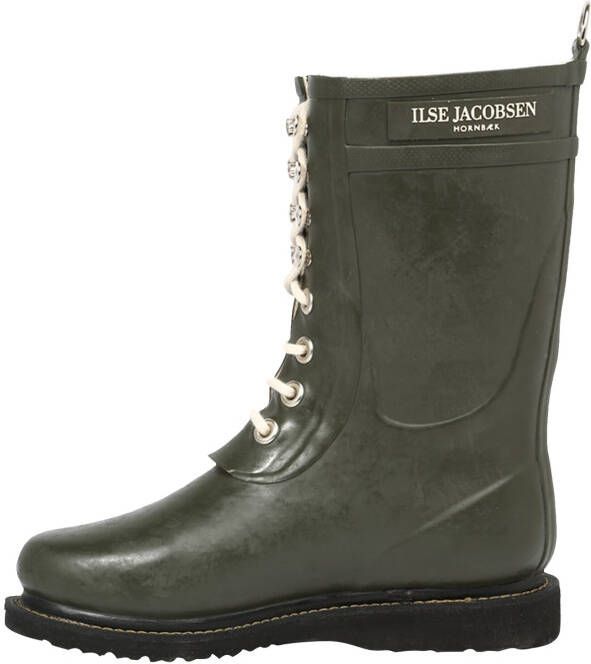 Ilse Jacobsen 3 4 Rubberboot Regenlaars Dames Middenkaki