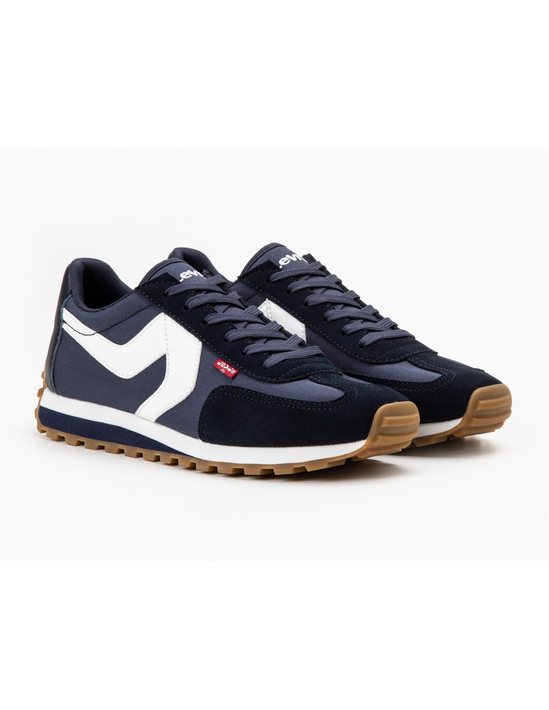 levi's Baskets De Ville Homme Stryder red tab blue
