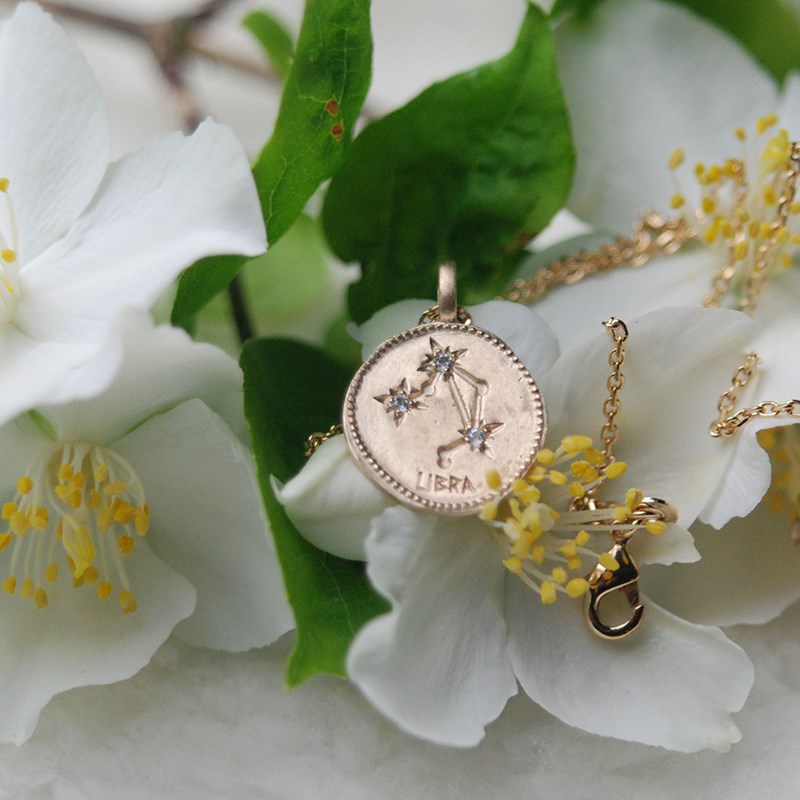 Pendentif signe du zodiaque BALANCE - Bijoux Privés Discovery