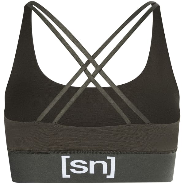 Brassière trail SUPER.NATURAL SUPERNATURAL W SUPER TOP BLACK INK