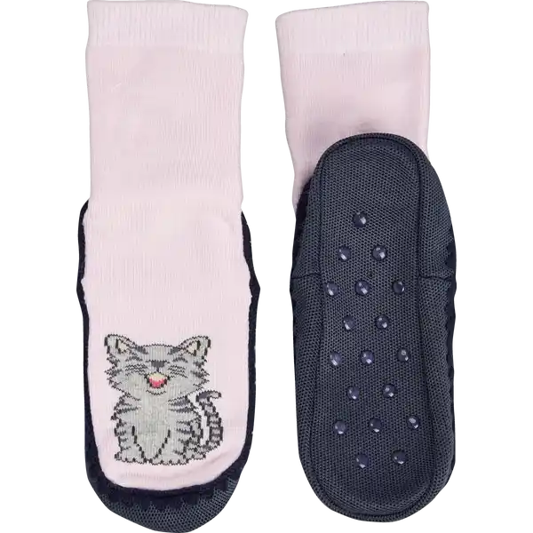 Kinder Hausschuhsocke Katze 27 / 28