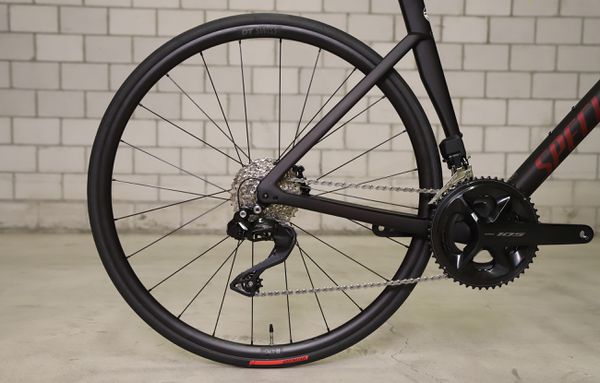 TARMAC SL7 COMP Rennvelo  satin red tint over carbon_sky red  52 CM