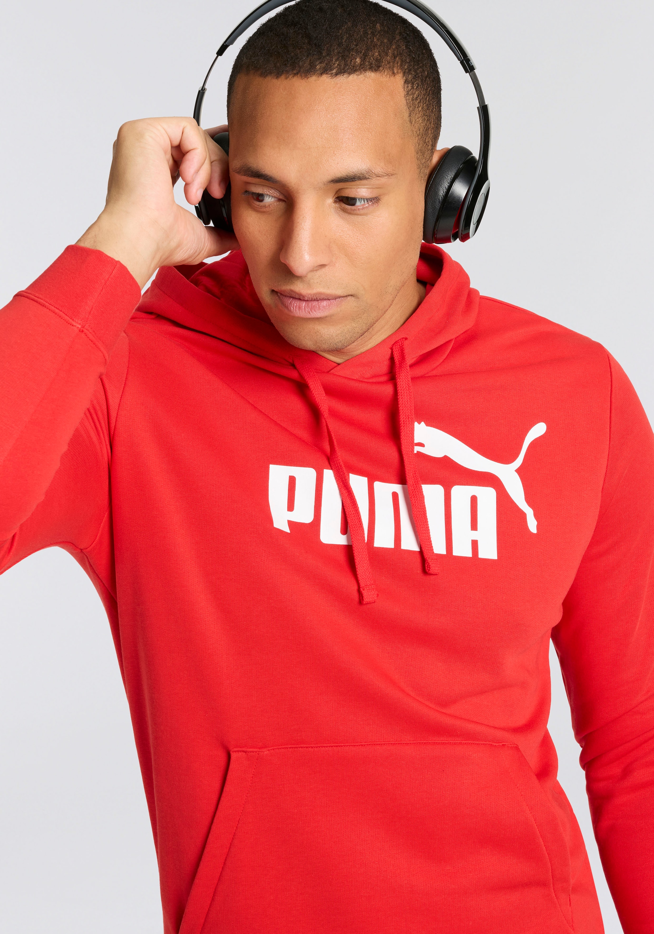 PUMA Kapuzensweatshirt »ESS NO. 1 LOGO HOODIE TR«, French Terry Material für angenehmes Tragegefühl, sportlicher Look