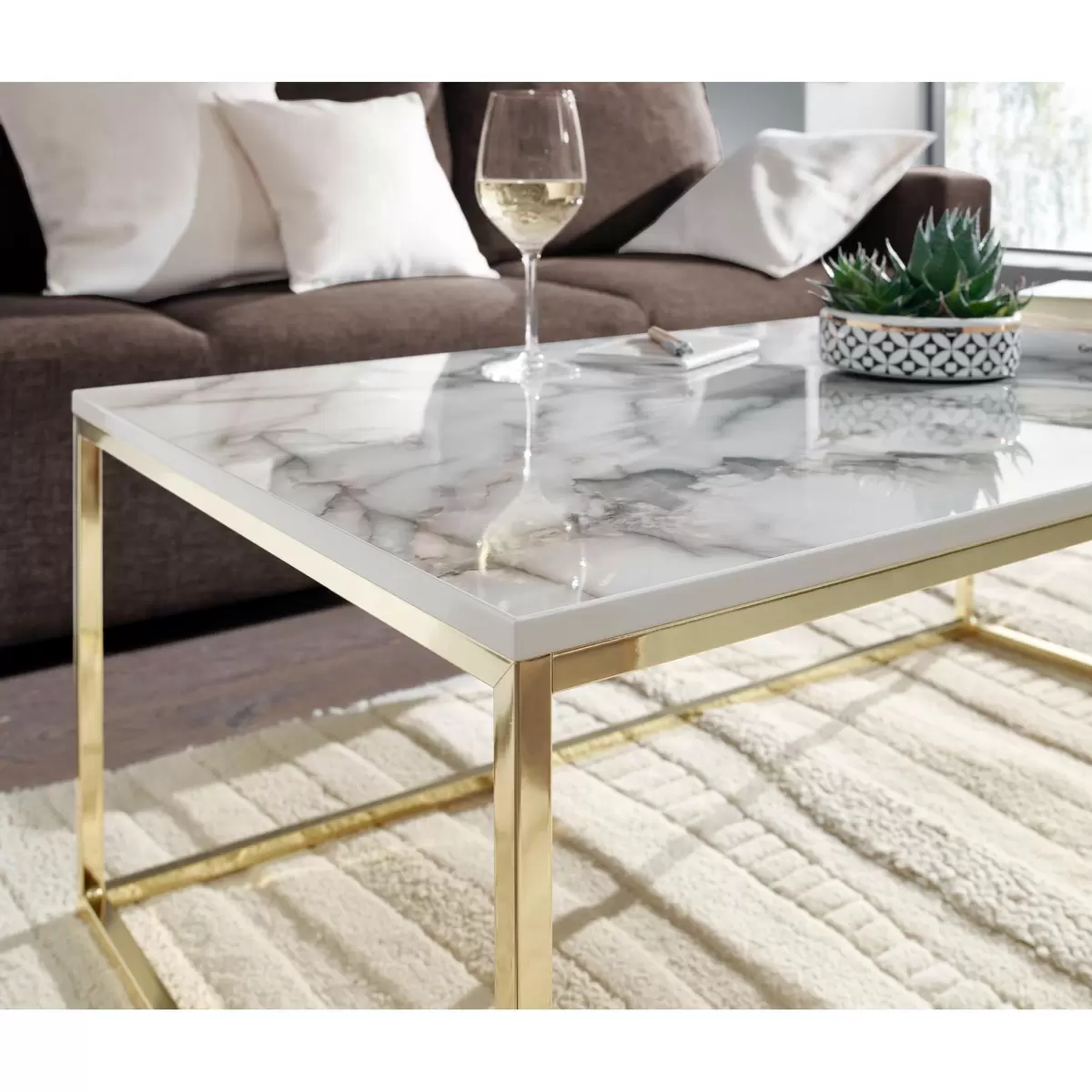 Couchtisch Pravia weiss