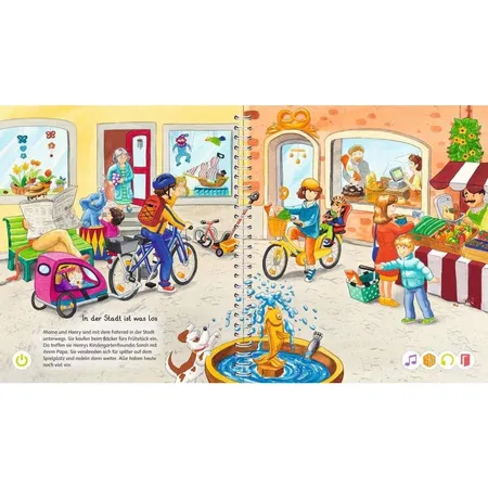 Ravensburger tiptoi® Mein Wörter-Bilderbuch Unterwegs