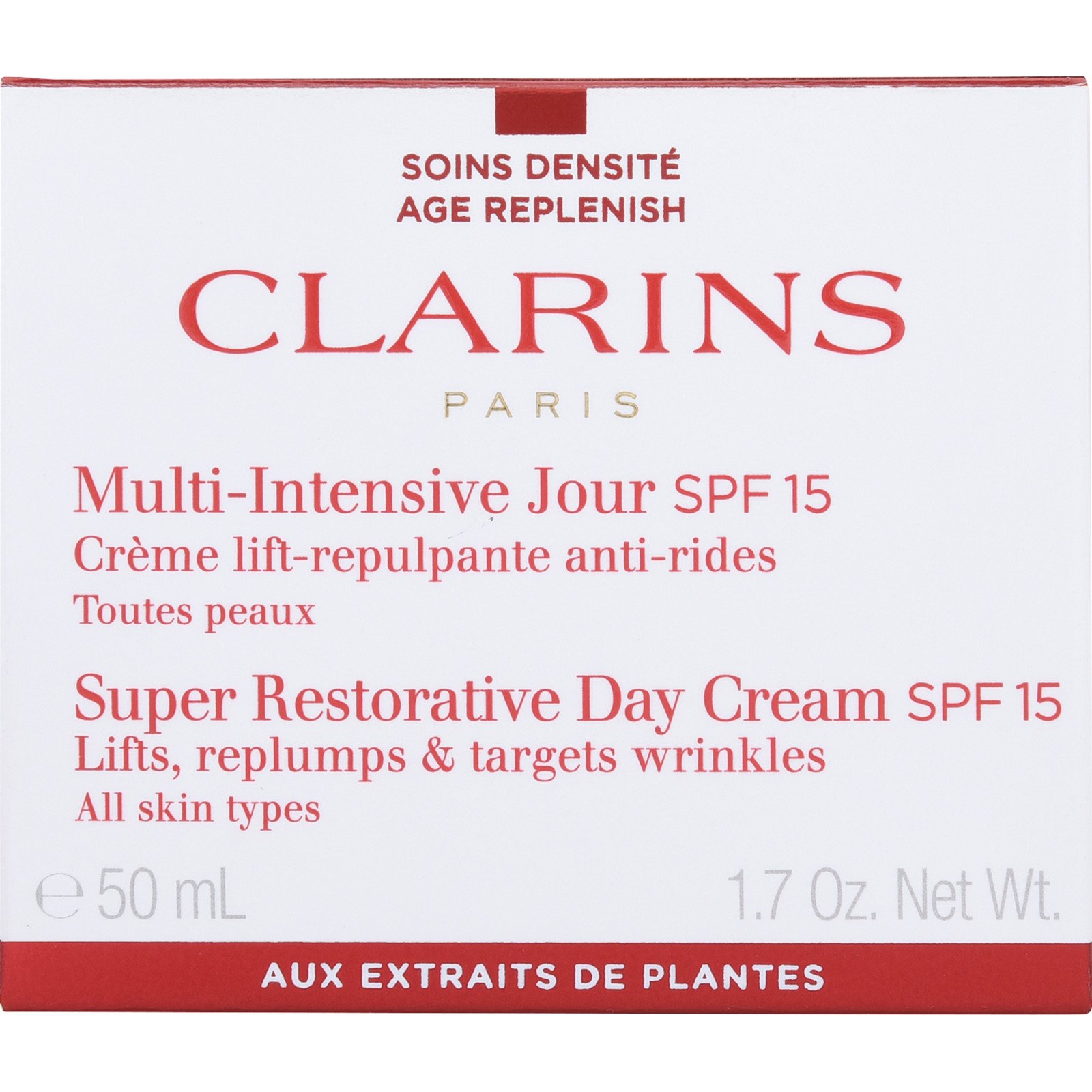 Clarins Super Restorative Day Cream SPF 15 50 ml
