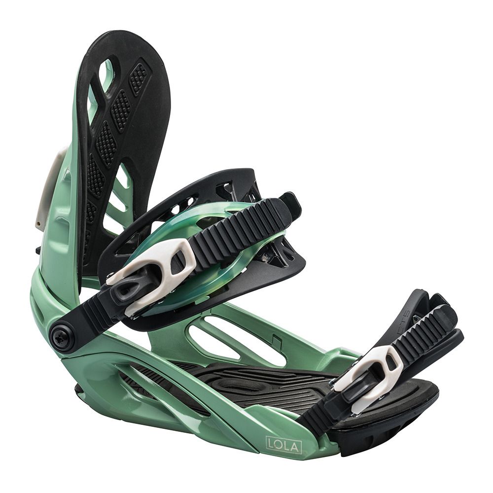 Roxy LOLA - Fixations snowboard Femme green