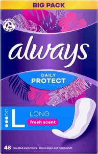 always Daily Protect Long Fresh Bigpack, 48 Stück
