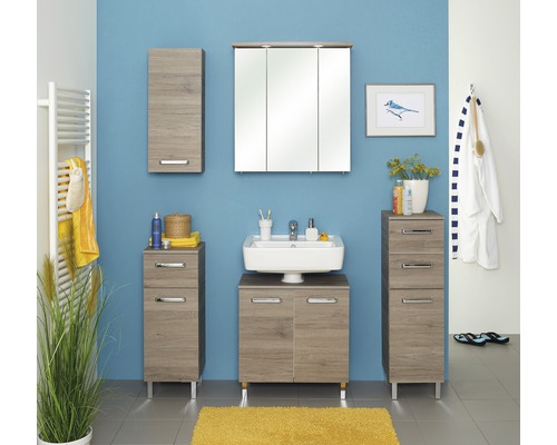Pelipal Offenbach QS 313 60 cm Sanremo Eiken wastafelmeubel