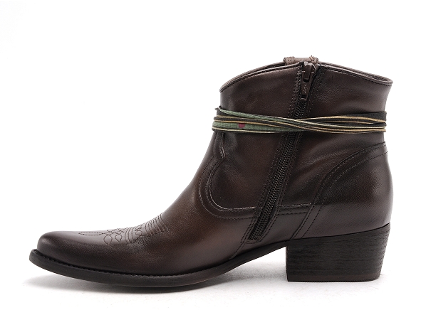 Felmini boots bottine talons femme b504 marron