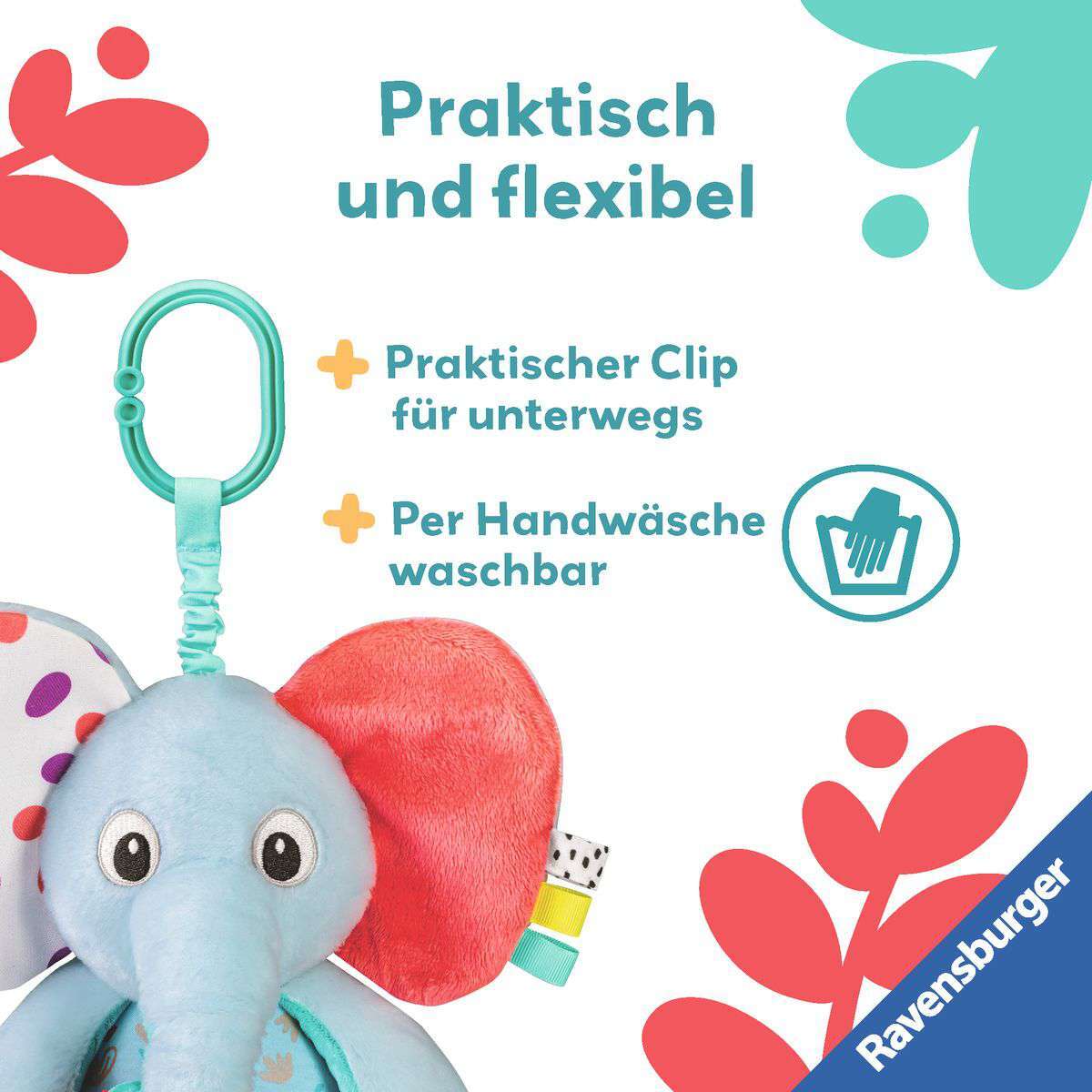 Ravensburger Spiel Play+ Entdecker-Elefant
