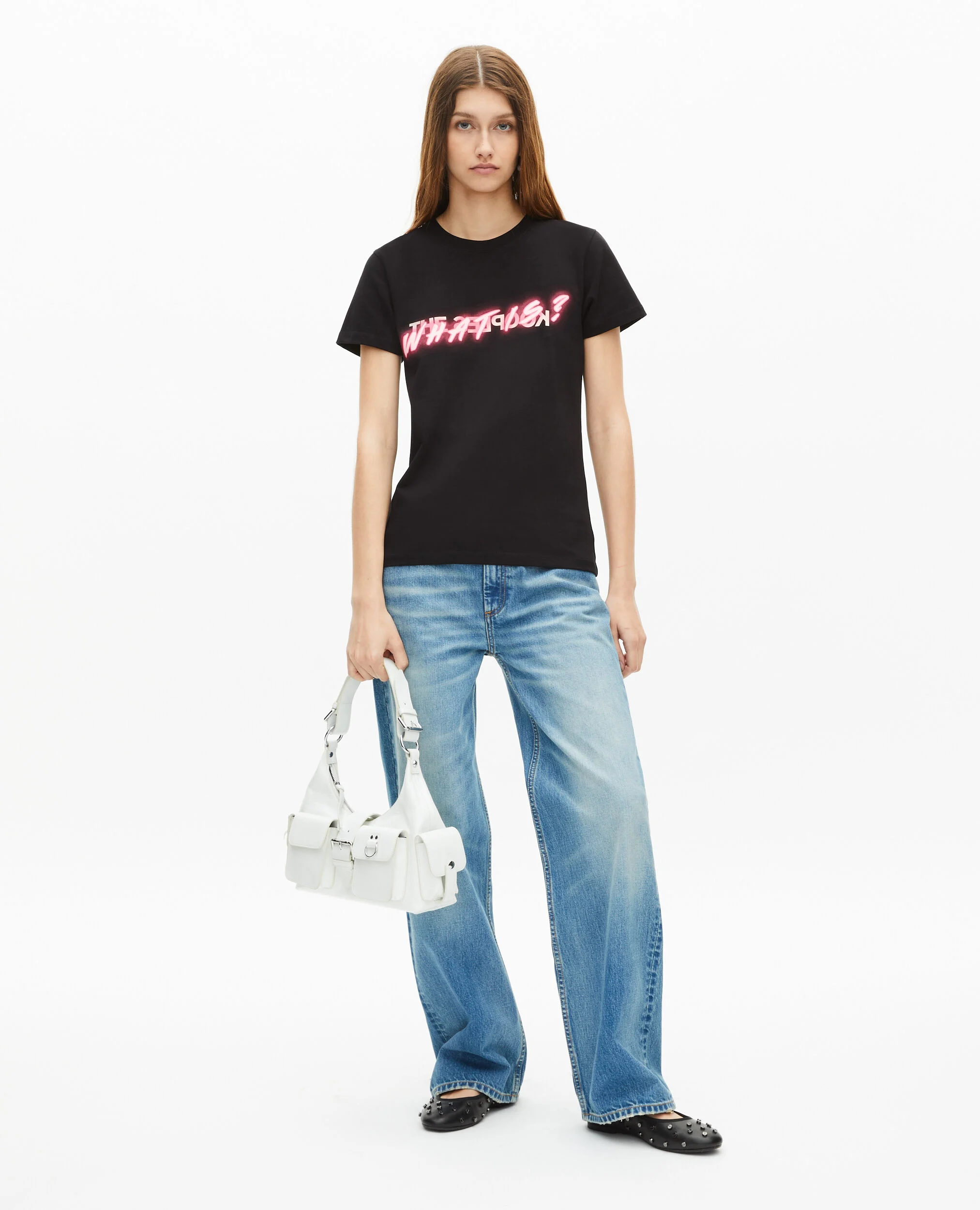 T-shirt What is effet néon noir