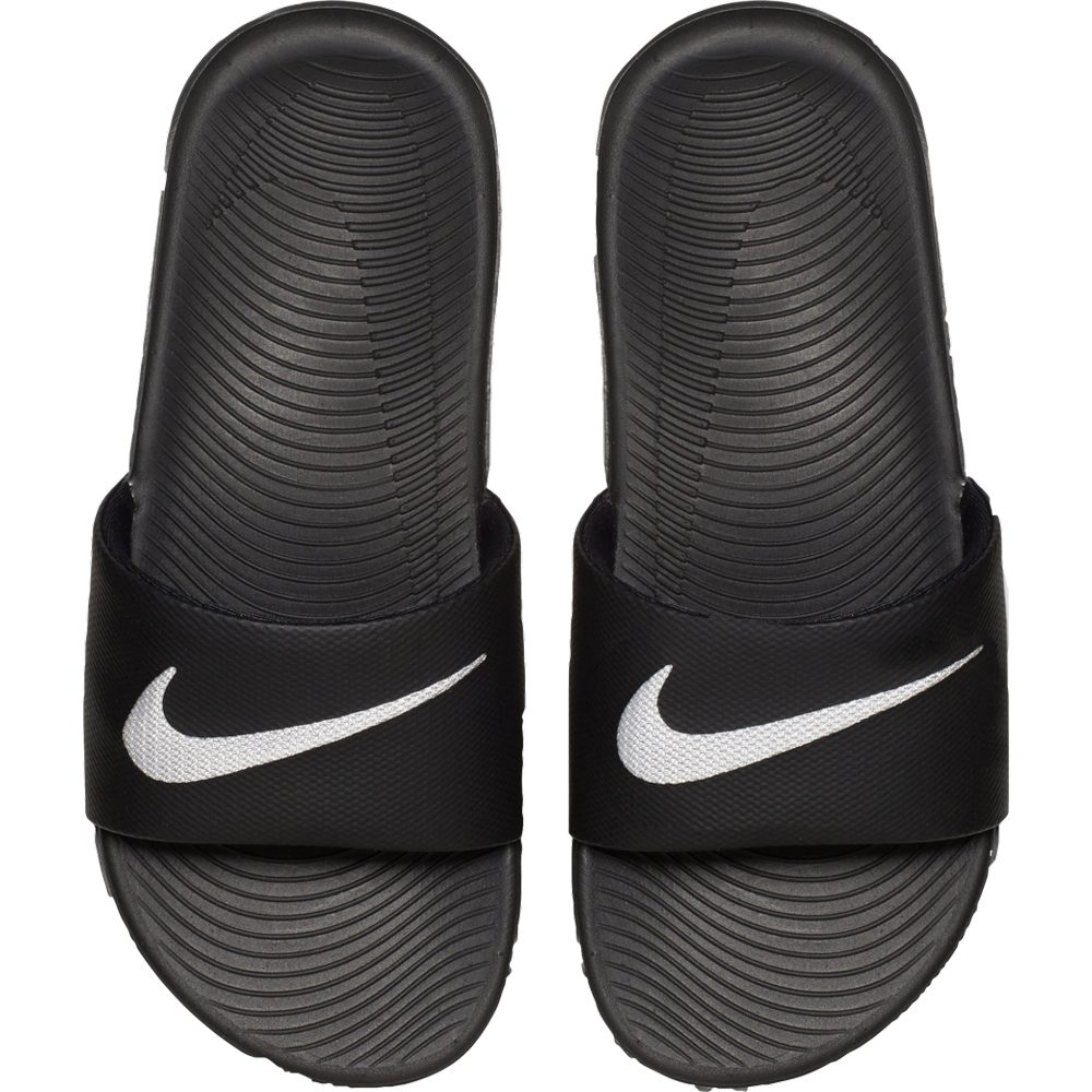 Nike Kawa Badeschlappen Kinder schwarz