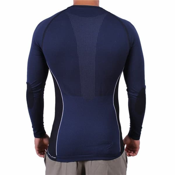 Termisk T-skjorte for menn Sport Hg Blå - XL