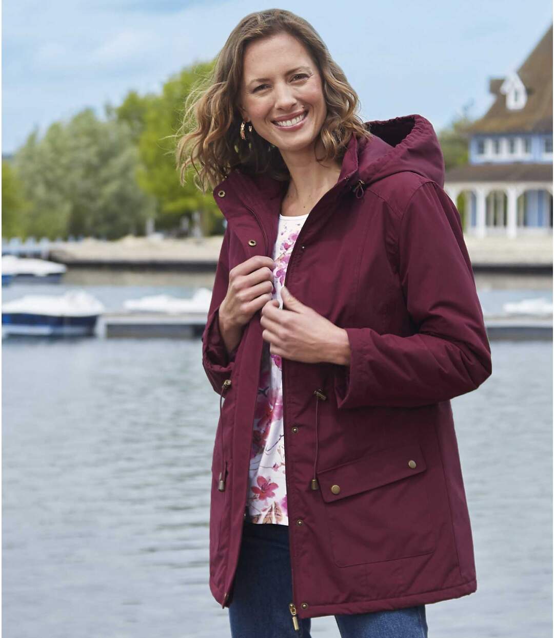 Parka à Capuche Matelassée