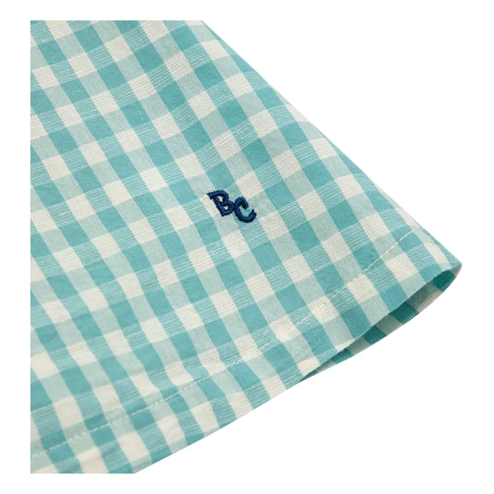 Bobo Choses Top Vichy | Bleu Clair