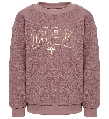 Hummel Bluse - Fleece - HmlCosso - Twilight Mauve m. Guld