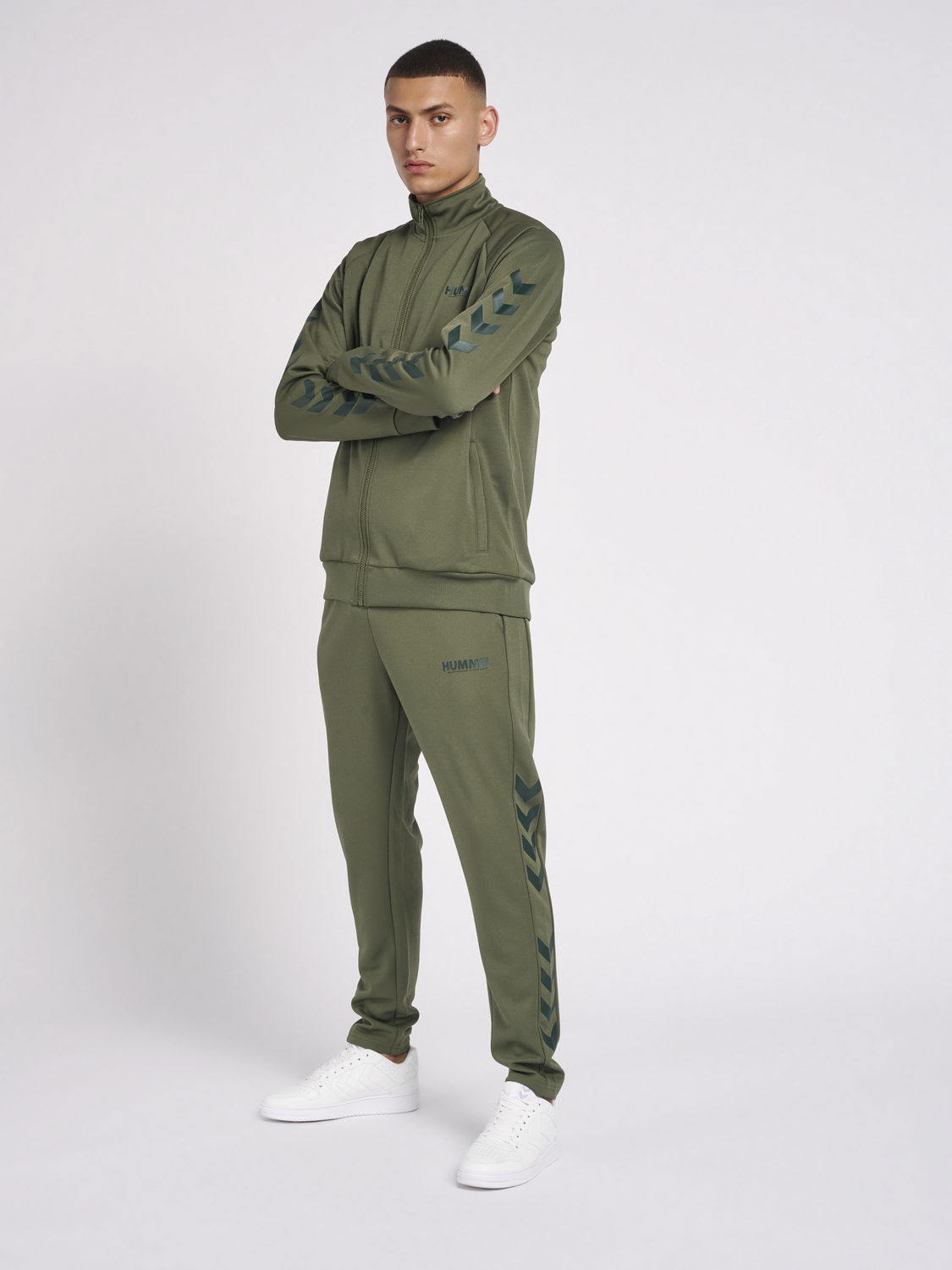 hmlLEGACY POLY ZIP JACKET