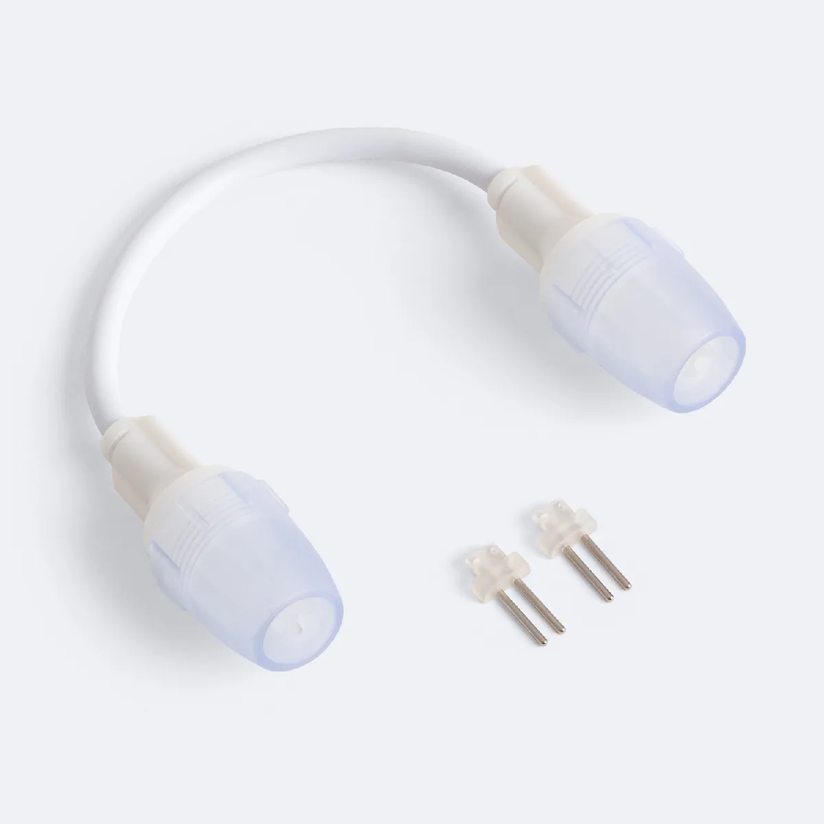 Ledkia Connecteur Double Ruban LED 220V
