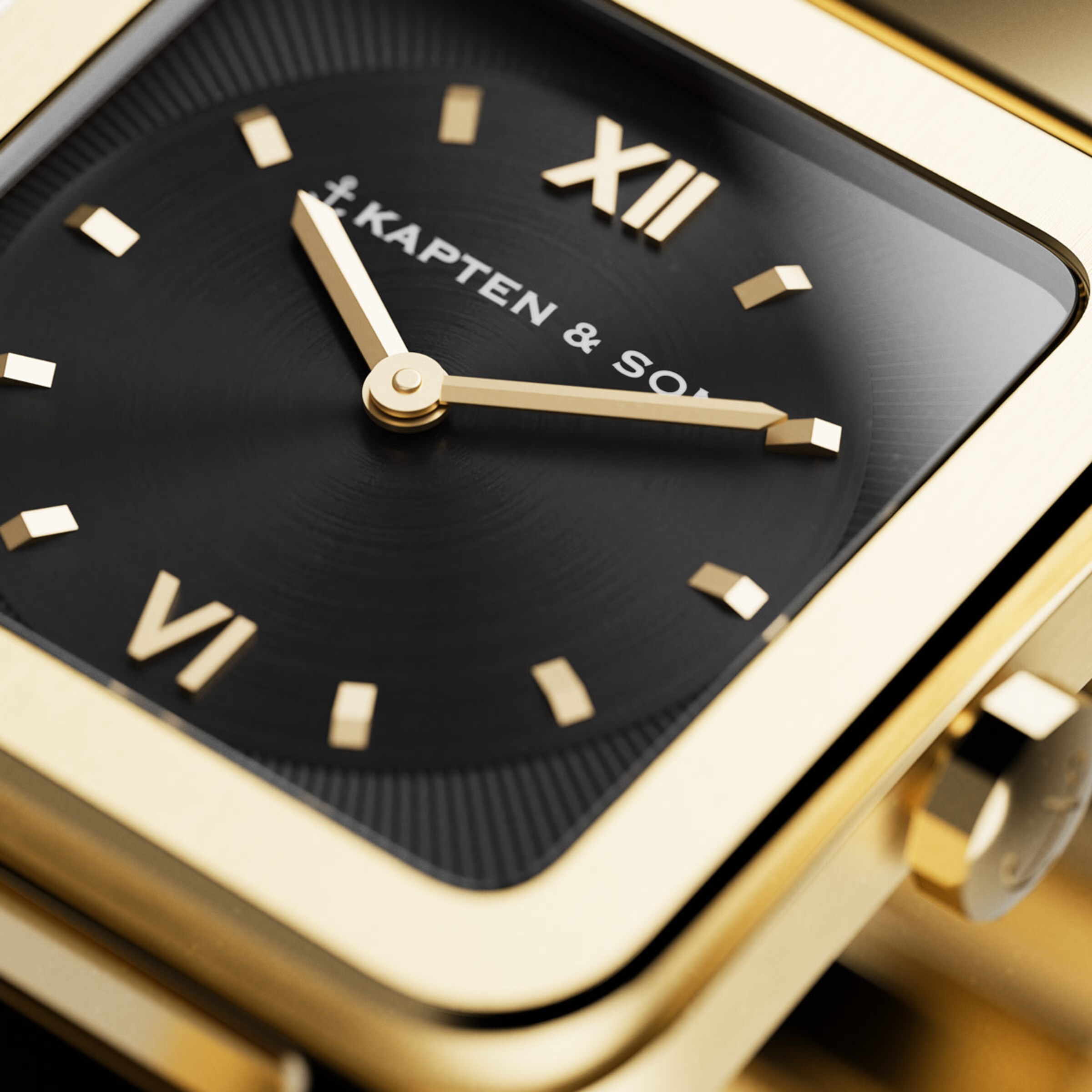 Tresor Gold Black Steel