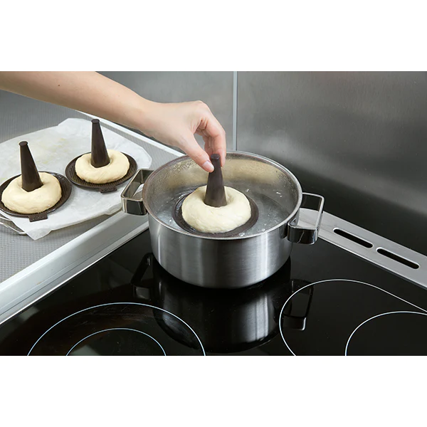 Set de 6 moules spécial bagel Lékué