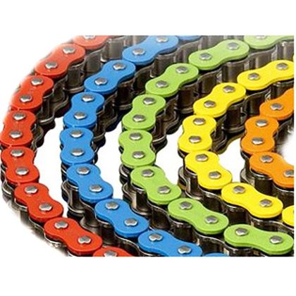 Chaîne Tecnium 420 140 MAILLONS ROUGE FLUO Universel