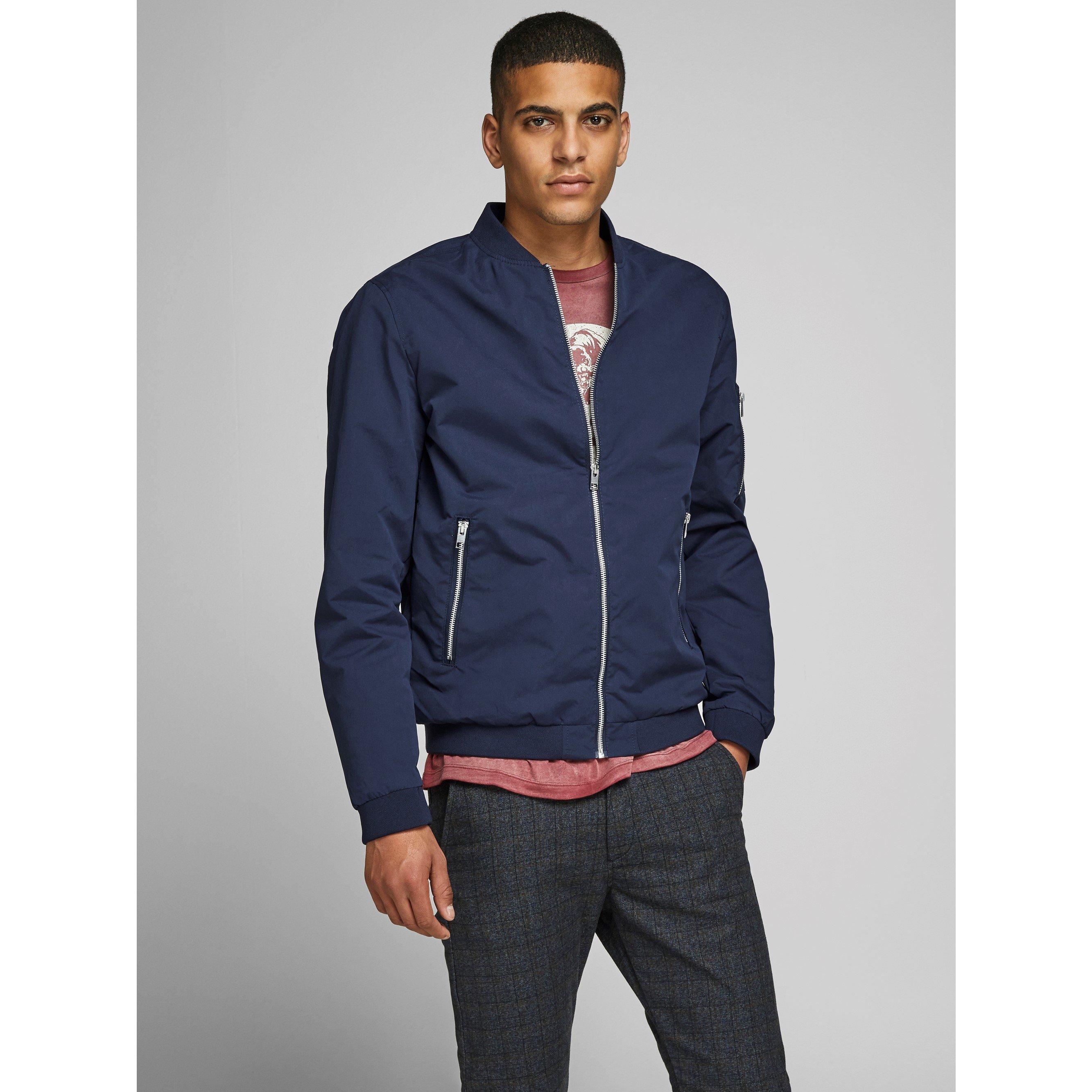 Jack and Jones Rush Bomber Jacket Mens