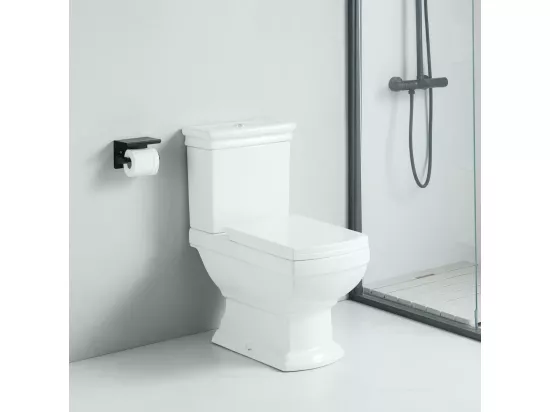 Toilette WC à poser rétro MADRY en céramique