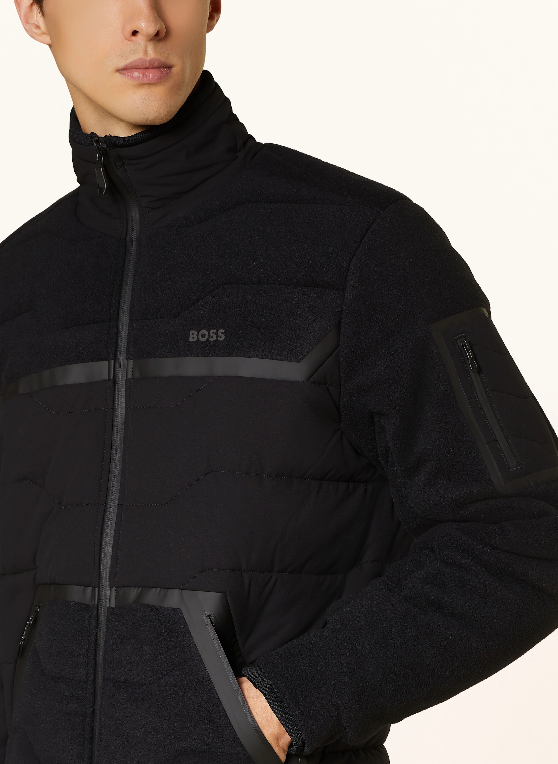 BOSS Sweatjacke SNOOZY