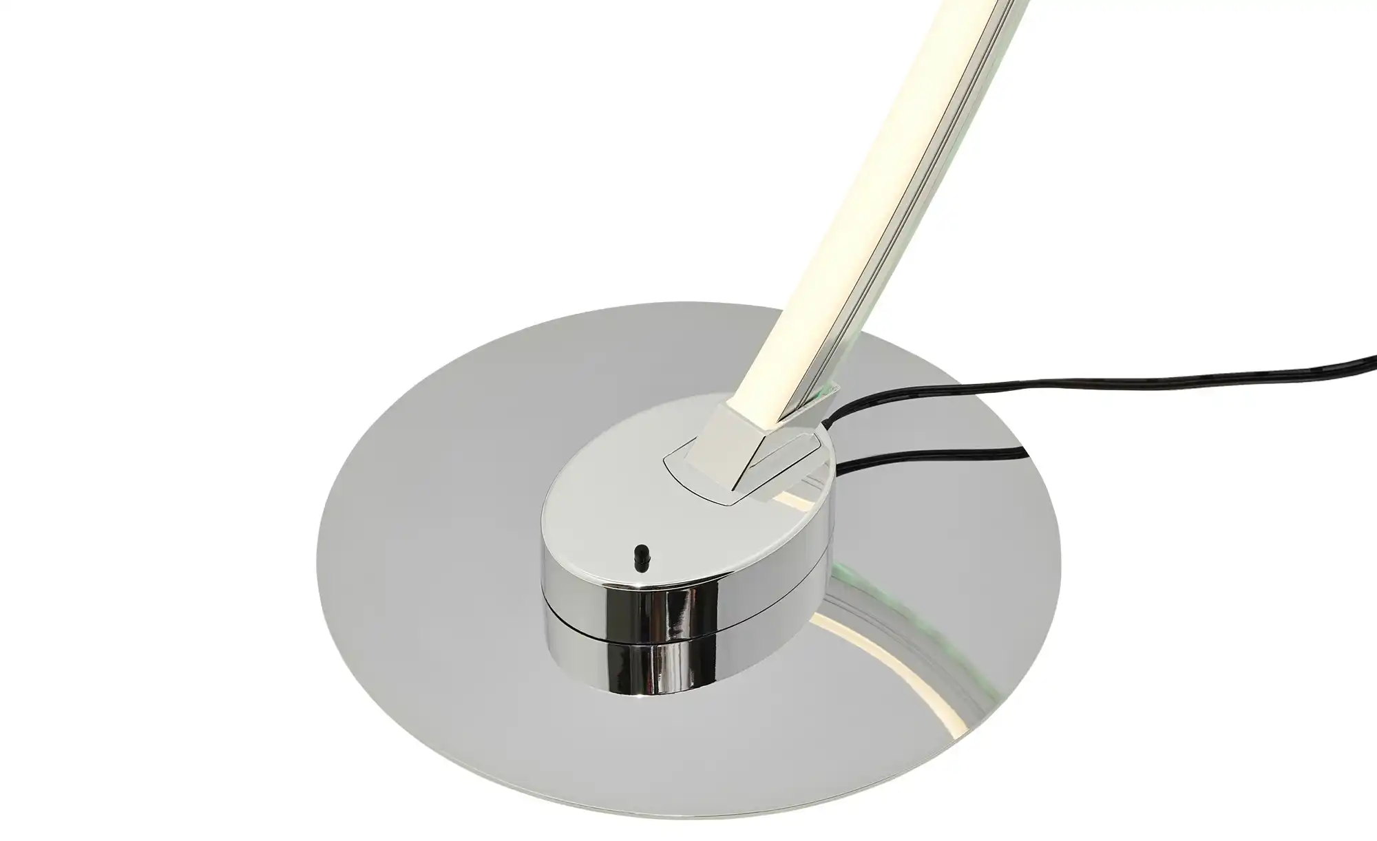KHG LED-Stehleuchte, chrom mit Farbwechsler