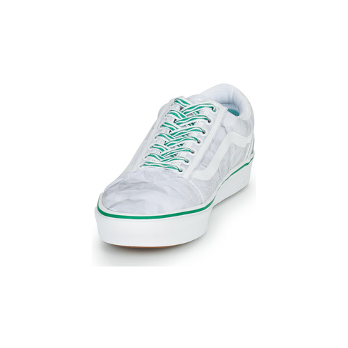 Vans - COMFYCUSH OLD SKOOL - Blanc / Gris / Vert