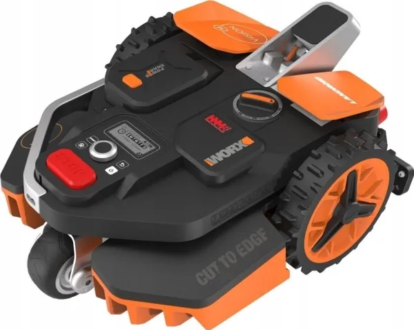 WORX Landroid Vision M800, Robot plæneklipper, 800 m², 19 cm, 3 cm, 6 cm, Roterende knive
