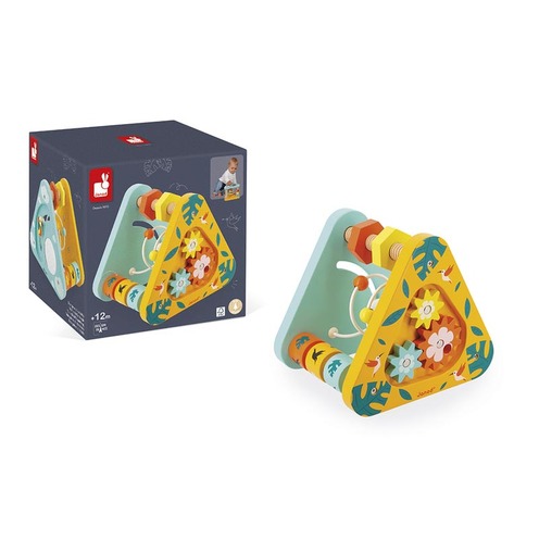 Jeu d'éveil - Triangle multi-activité - JANOD