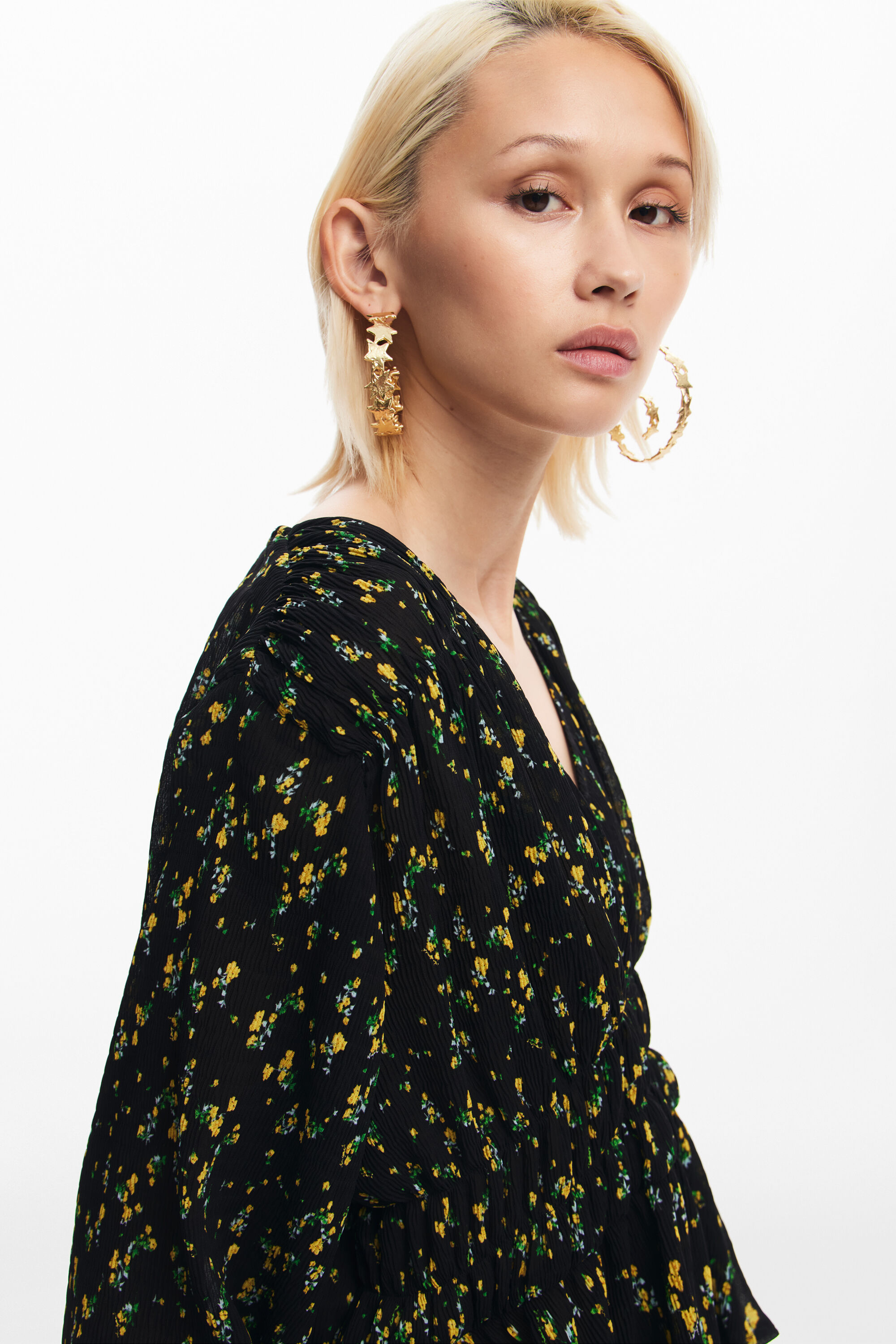 Blusa estampado flores
