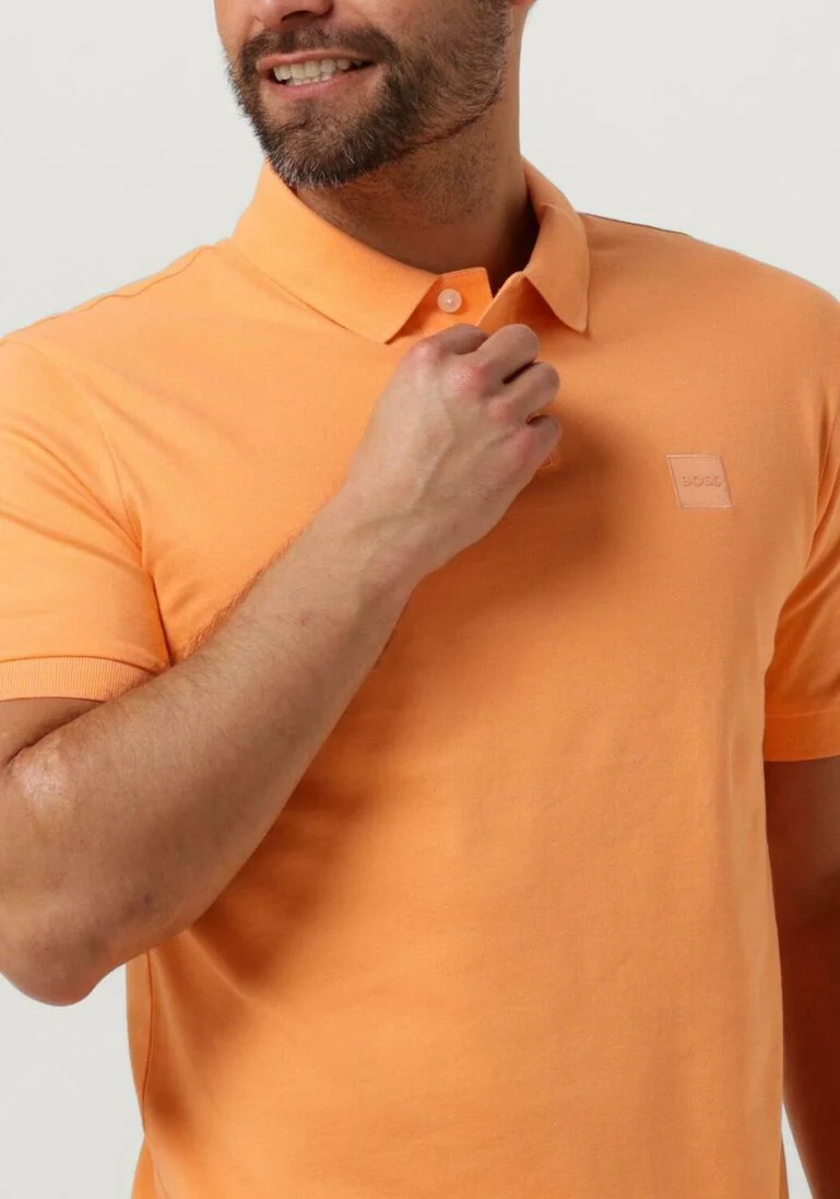 BOSS oranje boss polo passenger