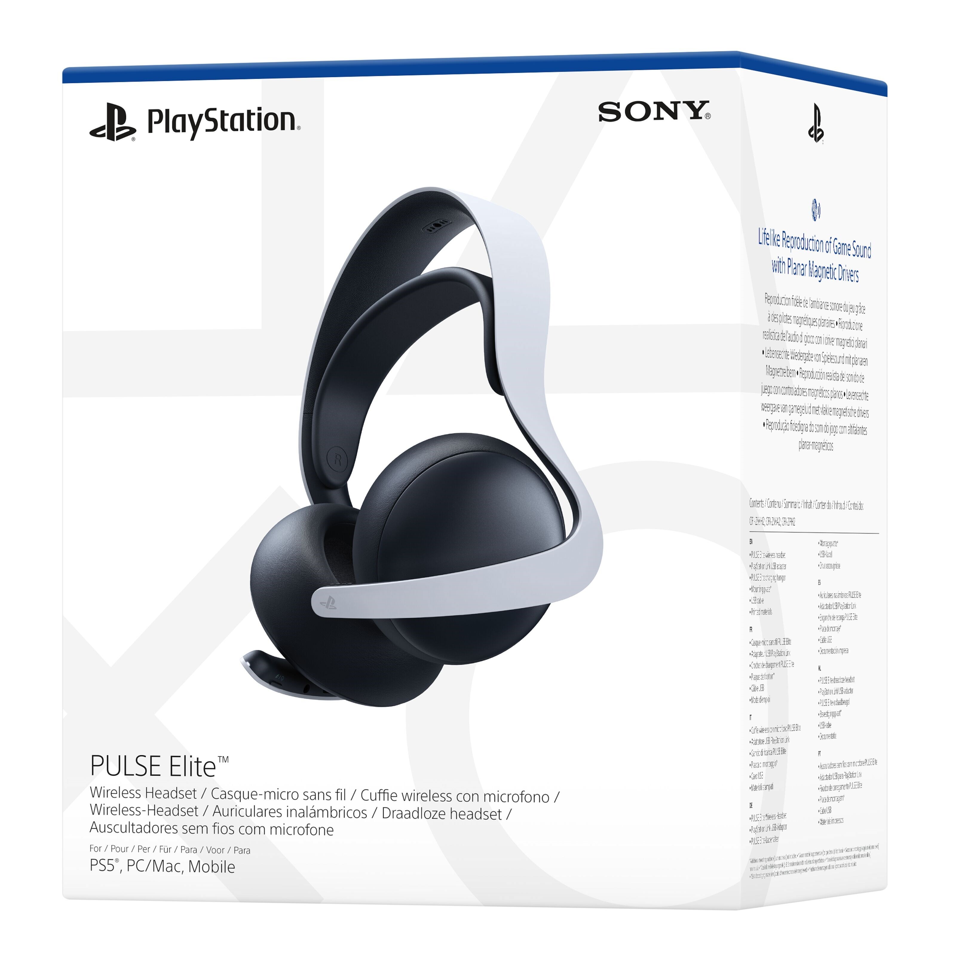 Sony Trådløst Pulse Elite-headset for Playstation 5