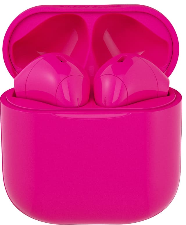 Happy Plugs Joy True Wireless in-ear høretelefoner (cerise)