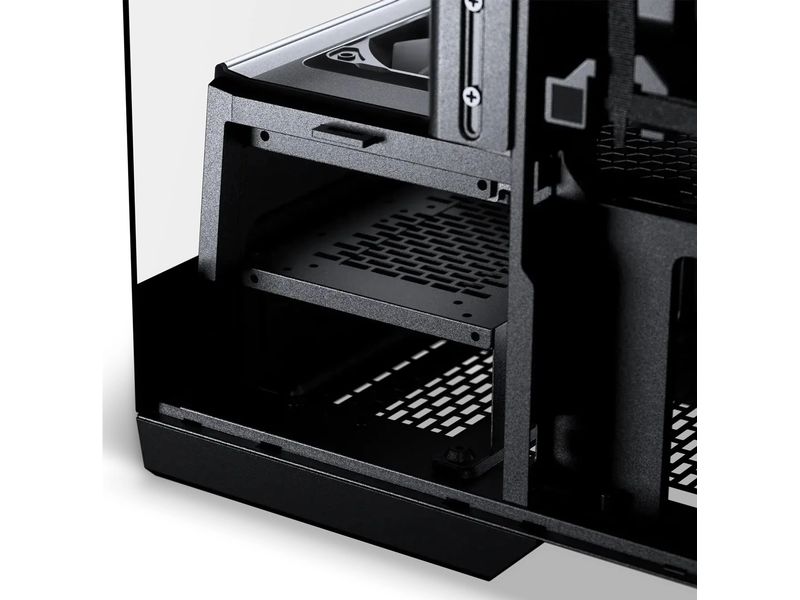 Phanteks PC-Gehäuse Evolv S2 Schwarz Midi-Tower mit einem Sichtfenster