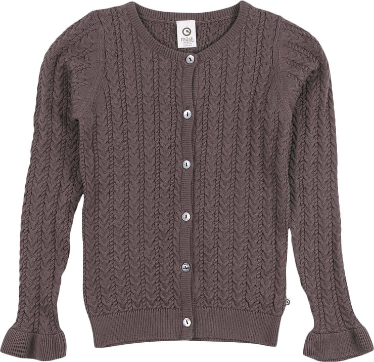 Müsli by Green Cotton Knit frill cardigan 1xae