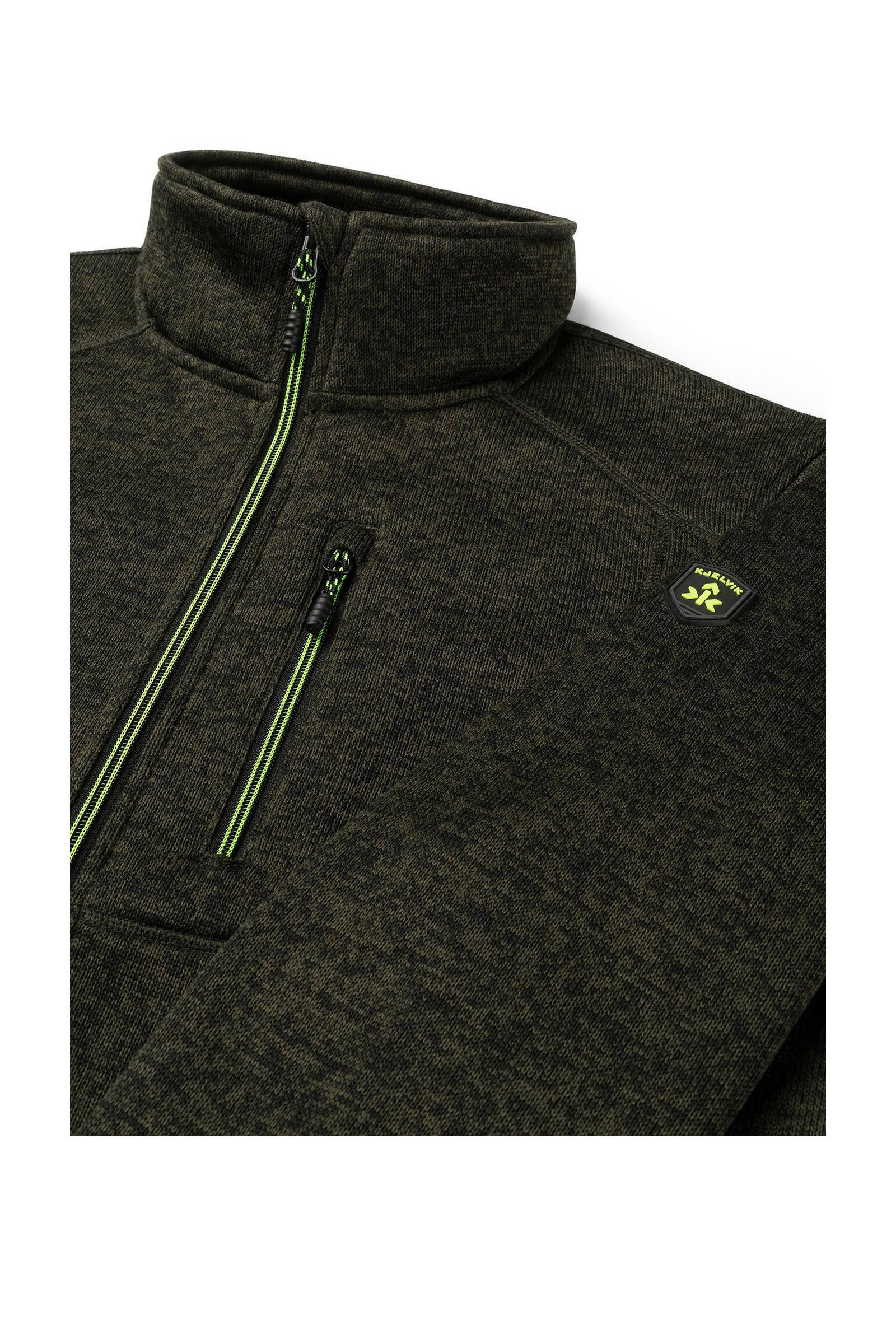 Kjelvik outdoor vest Teun donkergroen