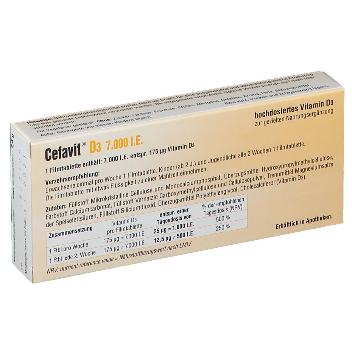 Cefavit® D3 7.000 I.E.