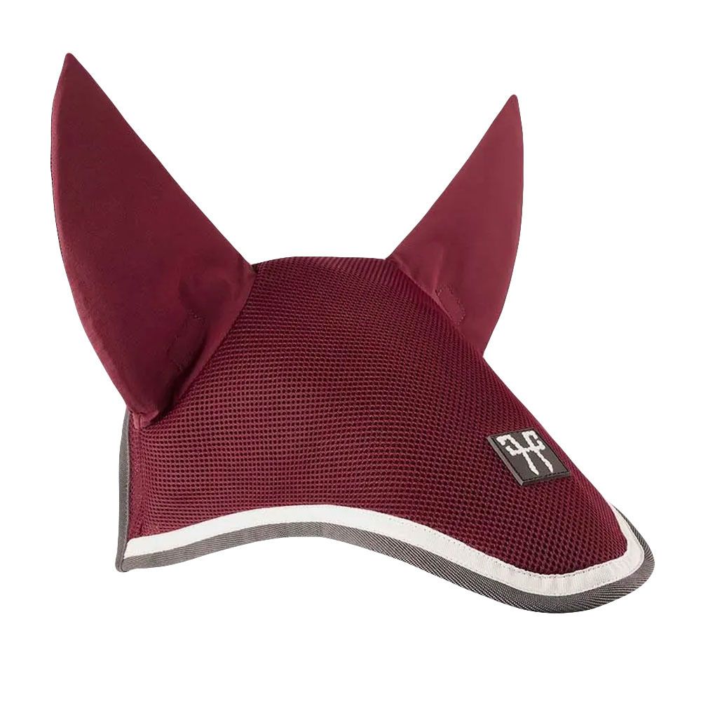 Horse Pilot AEROTECH - Bonnet anti-mouches burgundy/light grey