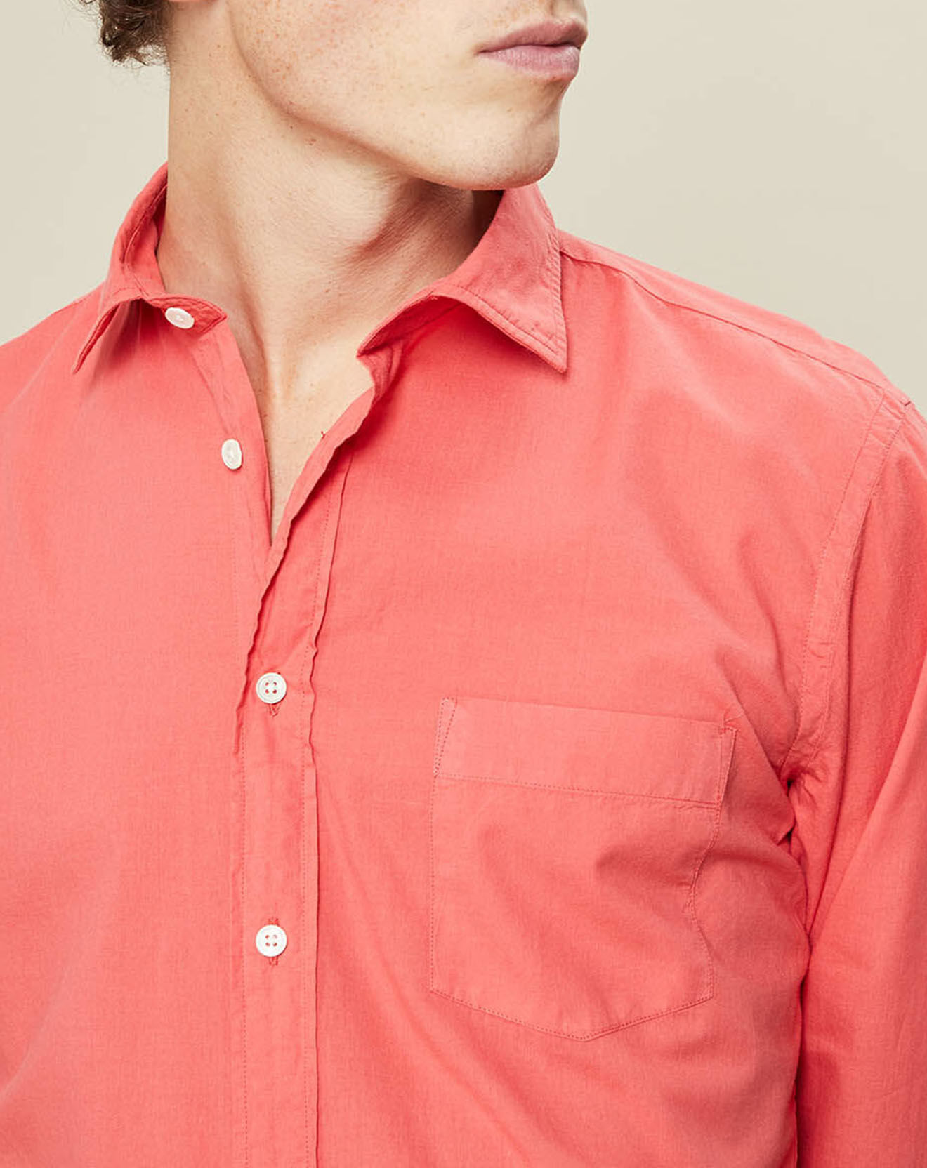 Hartford Chemise regular Paul Pat pavot